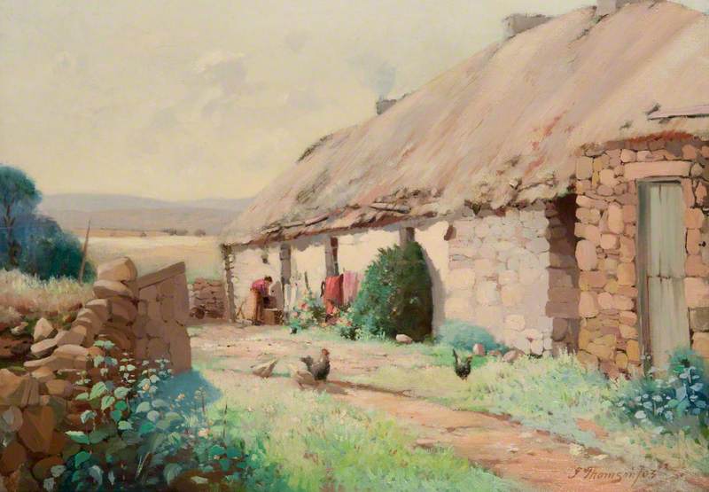 Highland Cottage with Hens