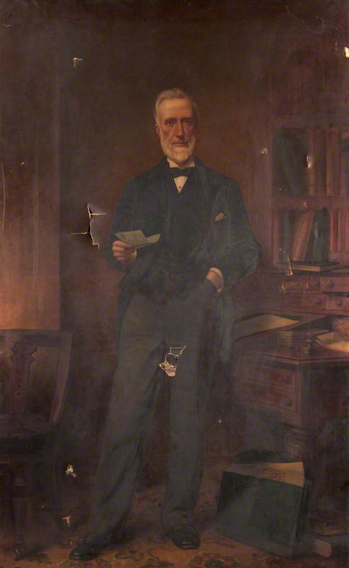 Thomas Jeffrey, Honorary Secretary of Airdrie Burgh Library Committee