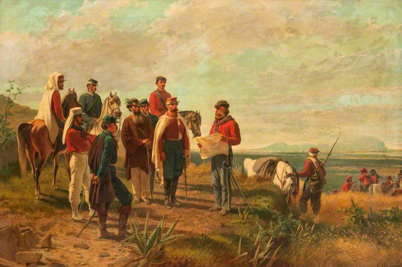 Garibaldi near Palermo