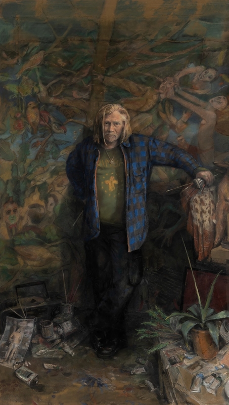 Steven Campbell: Battle of Myths! The Tree Man / The Green Man