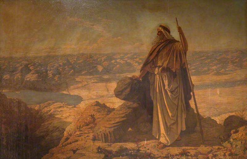 Moses Viewing the Promised Land from Mount Nebo