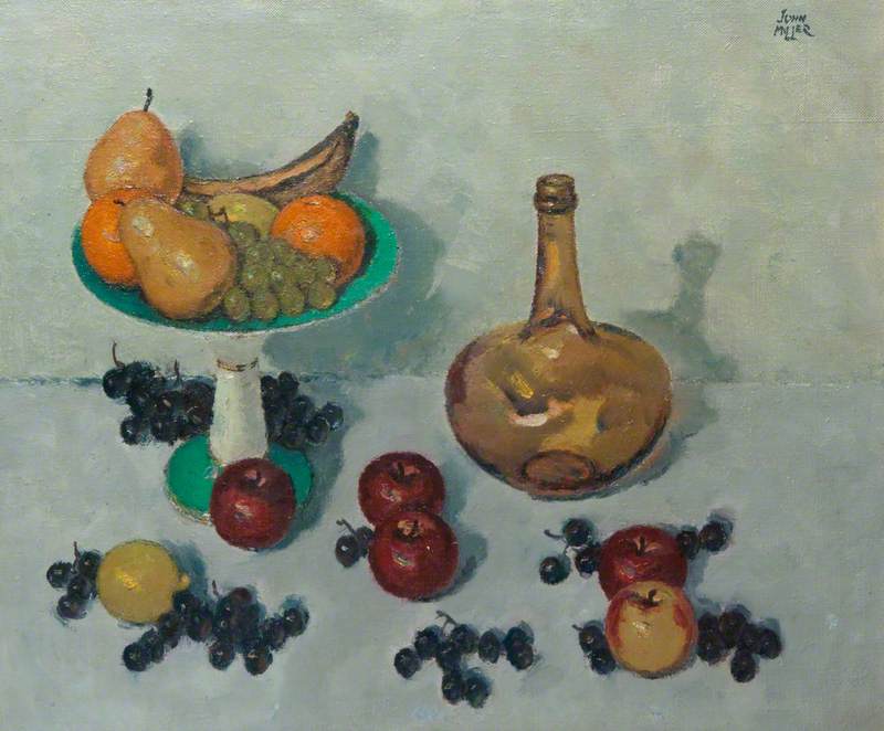 Mixed Fruit with Amber Bottle
