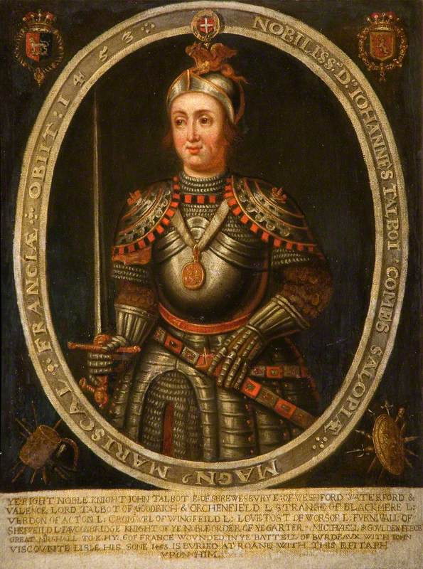 Sir John Talbot (1383–1453), 1st Earl of Shrewsbury and Waterford