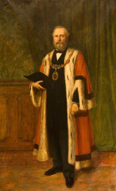 Alderman Reuben Farley (1826–1899), JP, First (1883) and Five Times Mayor of West Bromwich