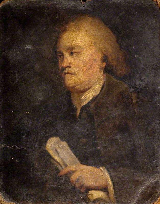 Dr Johnson without His Wig (1709–1784)
