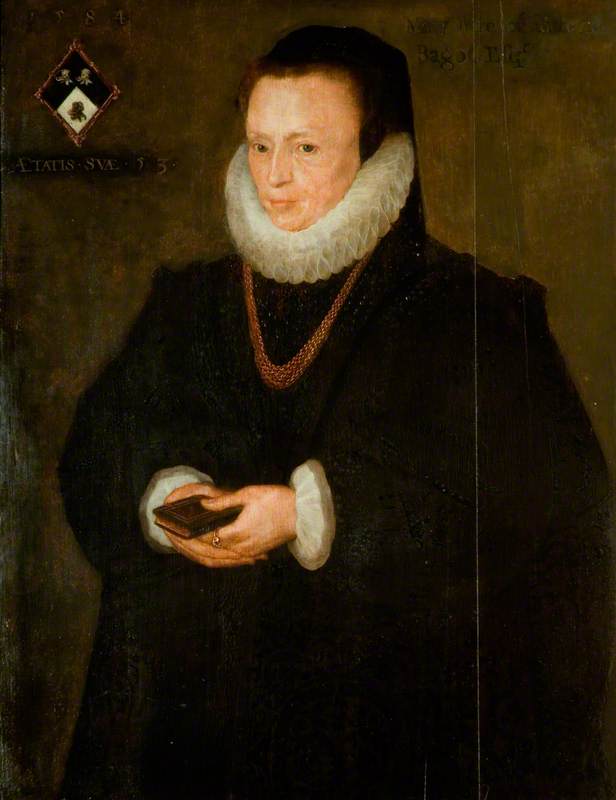 Mary Saunders (d.1608), Lady Bagot