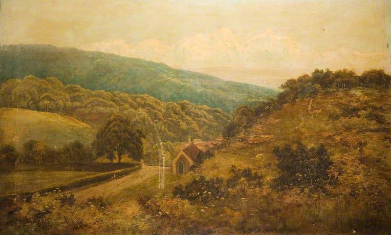 Landscape with a Church in a Valley
