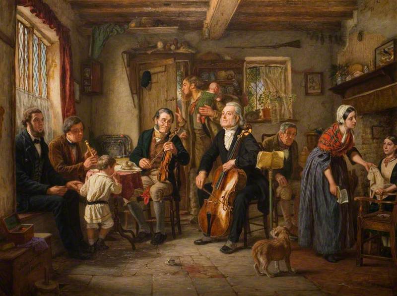 A Philharmonic Rehearsal in a Farmhouse