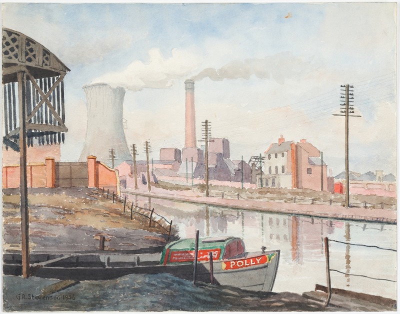 View at the Canal at Bayliss Jones and Bayliss Old Foundry