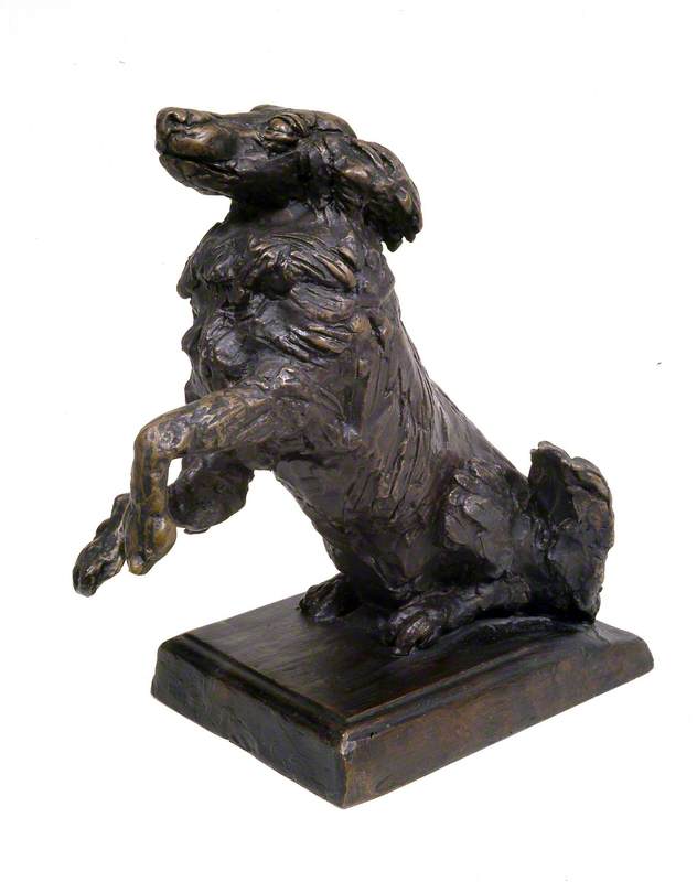 Frisky, the Sculptor's Dog
