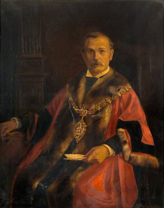 Alderman Iaian Oldbury, JP, Mayor (1896–1898 & 1902–1905)