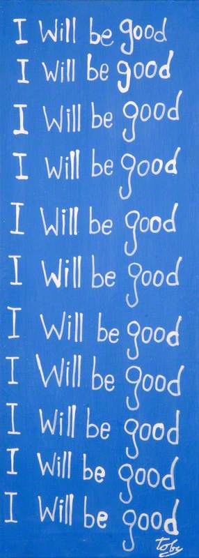 'I will be good'