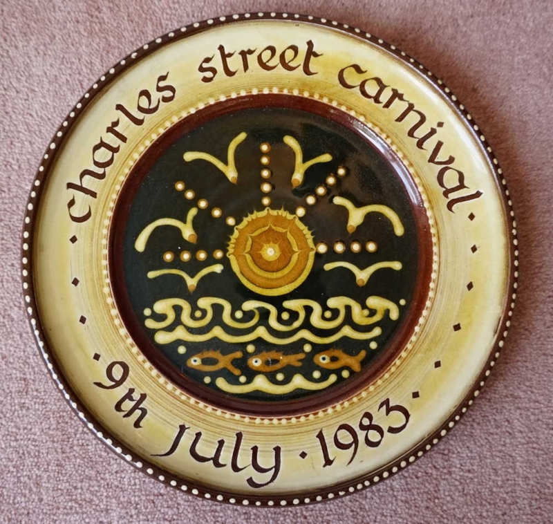 Charles Street Carnival Commemorative Plate, 1983
