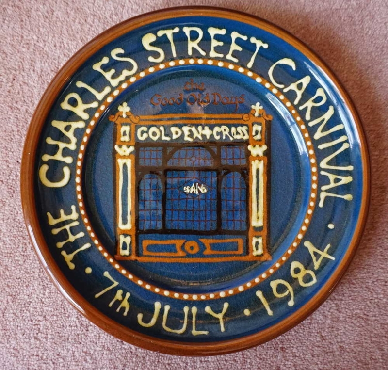 Charles Street Carnival Commemorative Plate, 1984