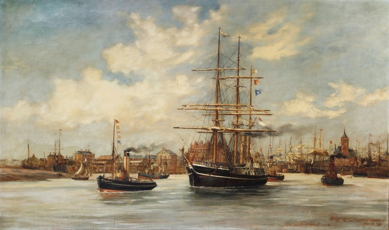 'Terra Nova' Leaving Cardiff in 1910