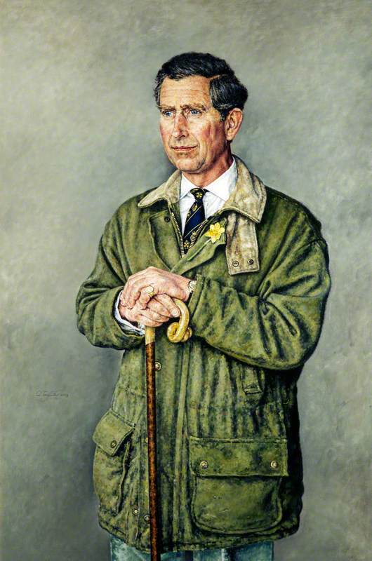 Charles III (b.1948), when HRH The Prince of Wales