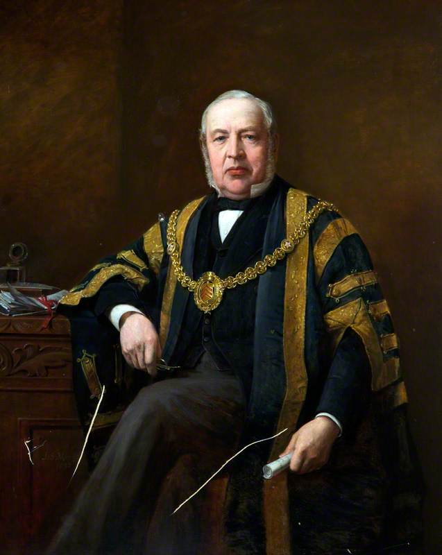 Alderman Daniel Lewis, JP, Mayor of Cardiff (1878–1879)