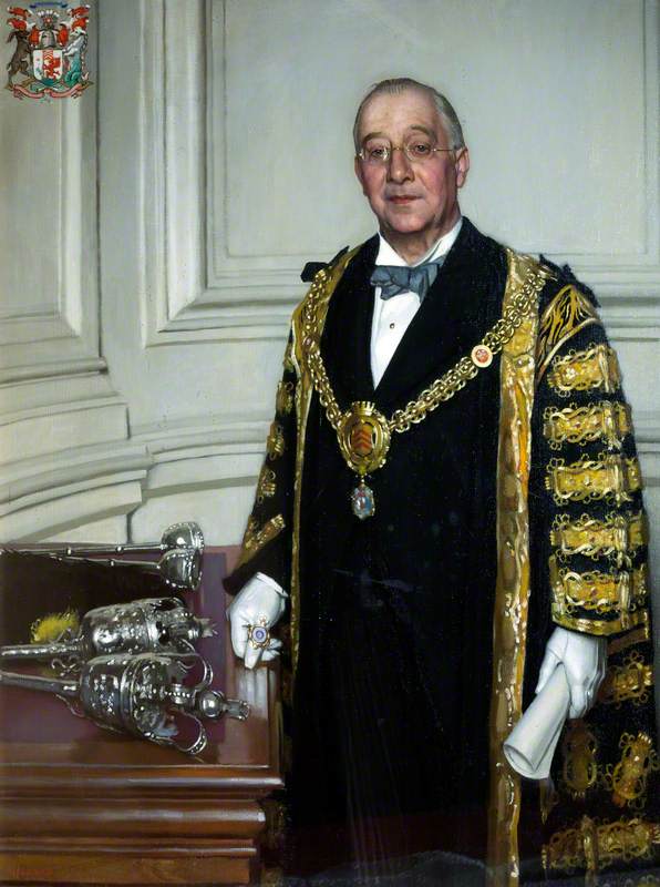 Alderman A. C. Kirk, Lord Mayor and Chief Magistrate of the City of Cardiff (1918–1919)