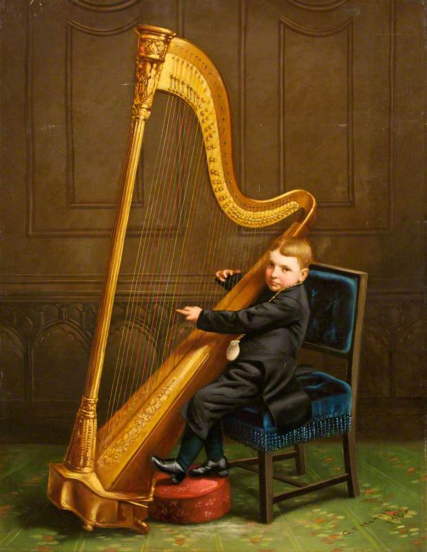 Boy with a Harp
