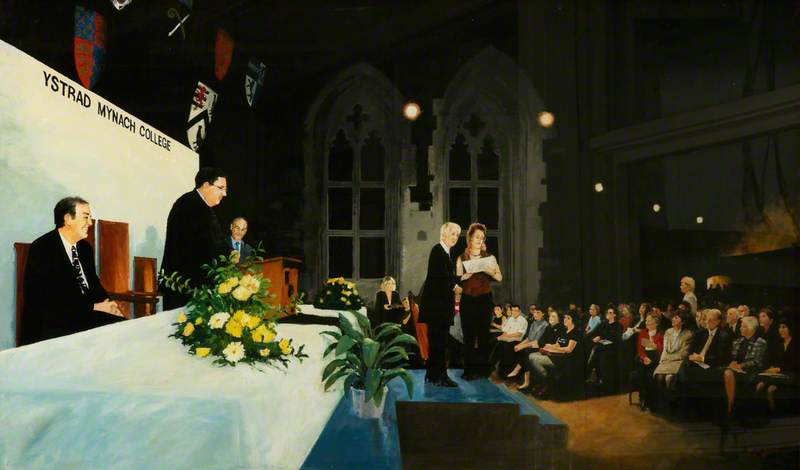 Presentation of Awards by Enid Rowlands, Chairman of ELWa (Education and Learning Wales), 28th November 2002