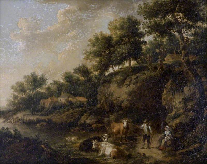 Landscape with a Cowherd