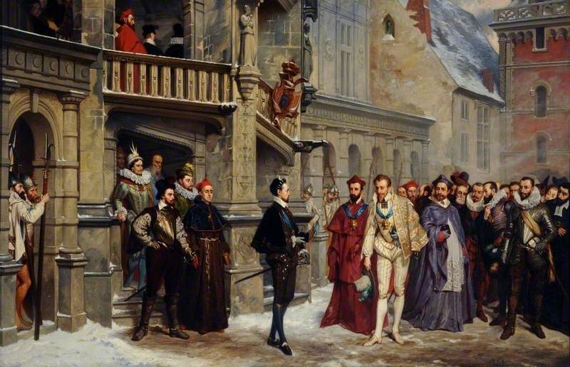 The Meeting of Henri III and the Duc de Guise