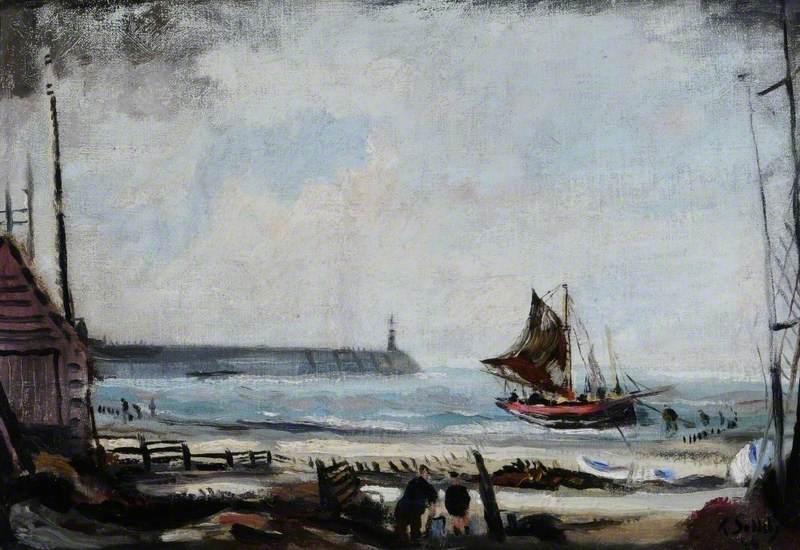 Coast Scene near the Stour Estuary, Suffolk