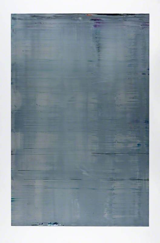 Abstract Painting (Grey) (880-3) (Abstraktes Bild (Grau) (880-3))
