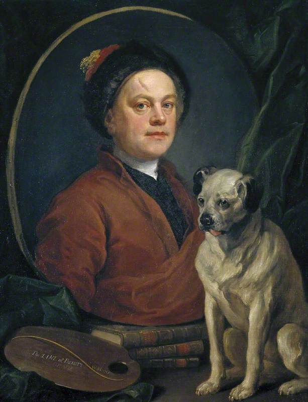 The Painter and his Pug