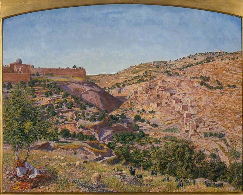 Jerusalem and the Valley of Jehoshaphat from the Hill of Evil Counsel