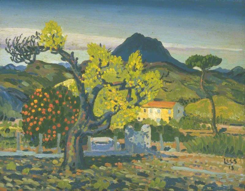 Pear Tree in Blossom