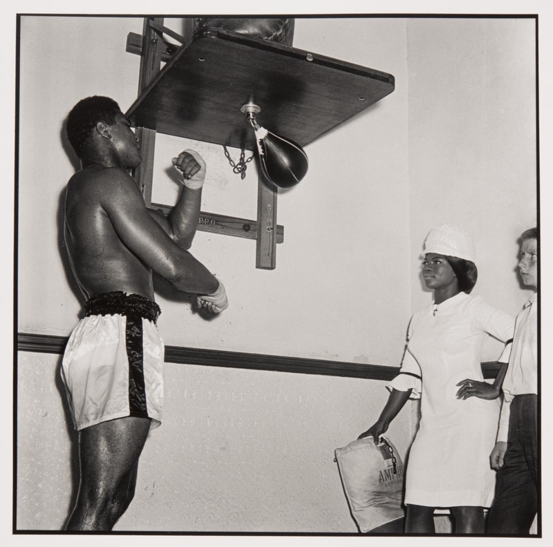 Muhammad Ali training, Earl’s Court, London