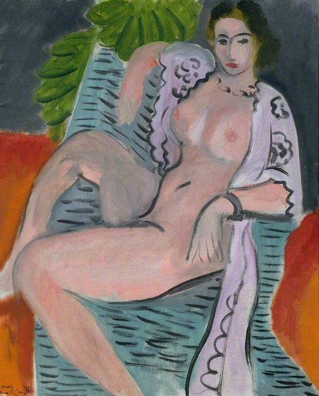 Draped Nude (Femme nue drapée)