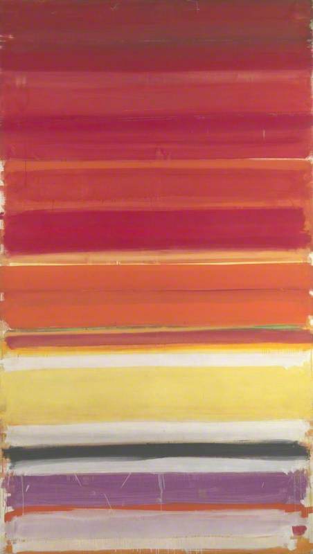 Horizontal Stripe Painting: November 1957 - January 1958