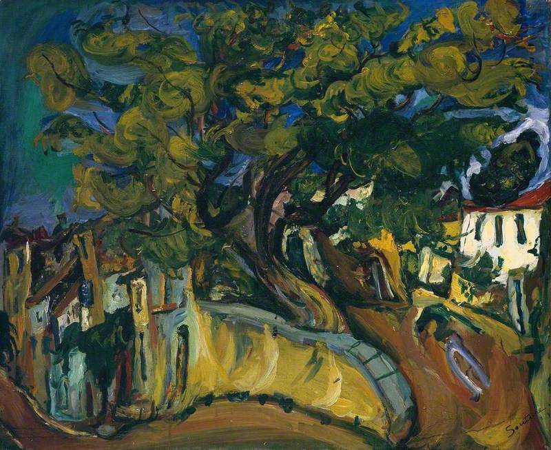 Cagnes Landscape with Tree (Paysage de Cagnes)