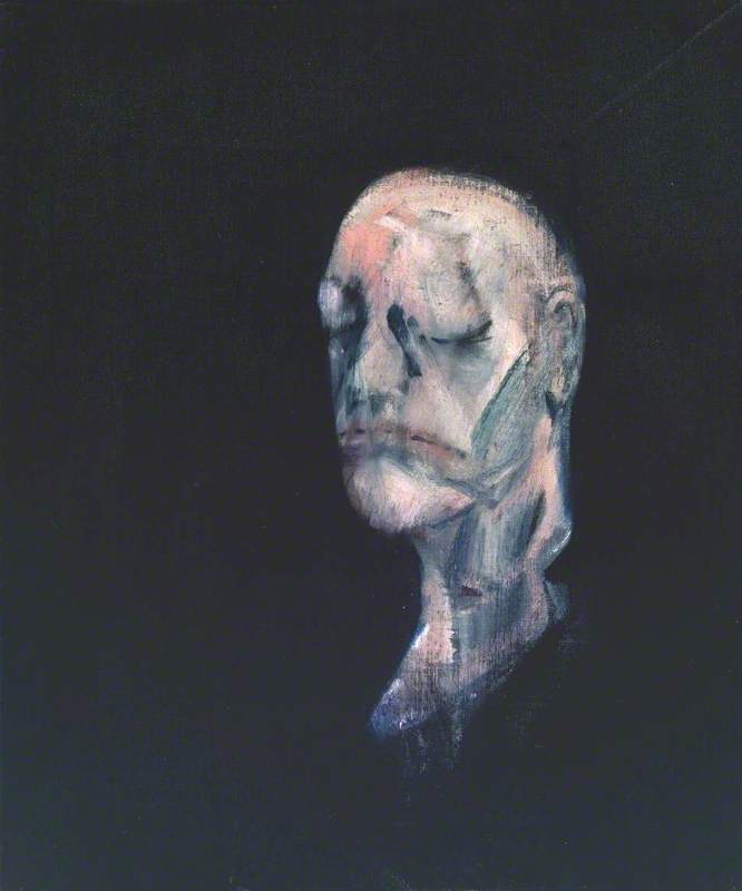 Study for Portrait II (after the Life Mask of William Blake)