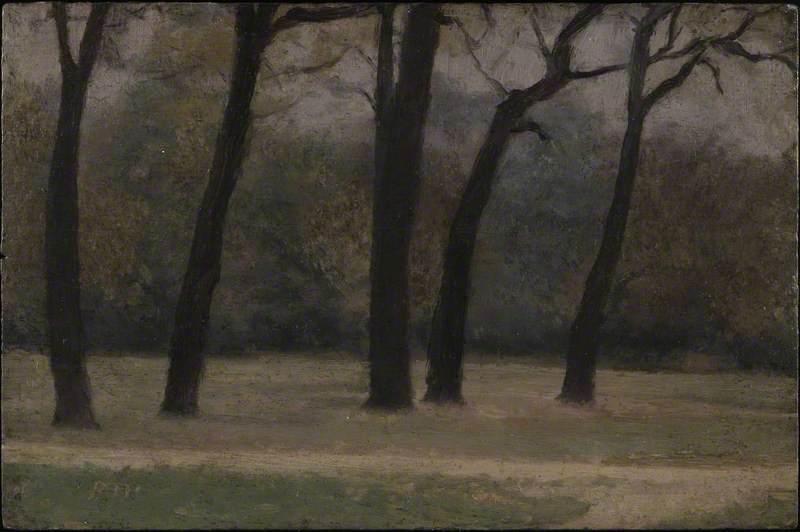 Fall of the Leaves, Kensington Gardens