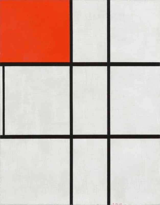 Composition B (No.II) with Red
