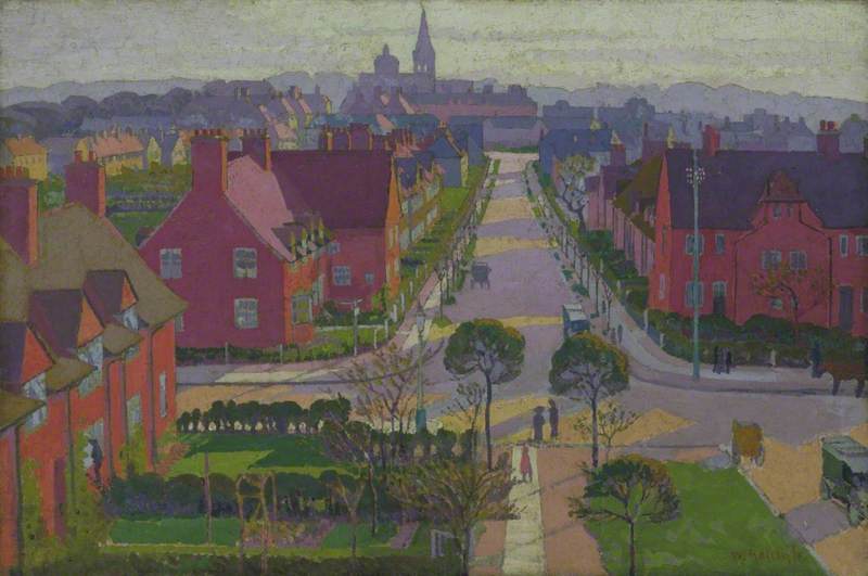 Hampstead Garden Suburb from Willifield Way