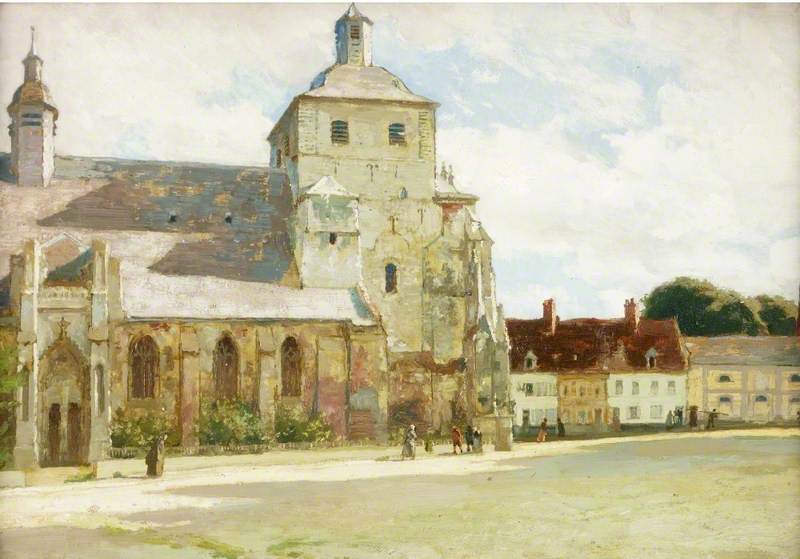 Church at Montreuil-sur-Mer