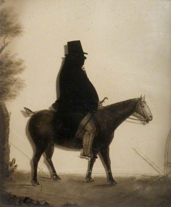 Silhouette of John Charlton