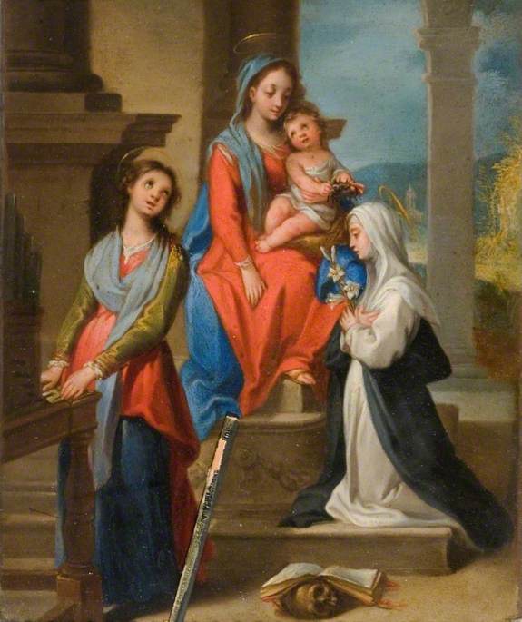 Madonna and Child with Saint Catherine of Siena and Saint Cecilia