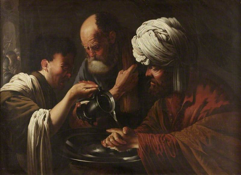 Pilate Washing His Hands