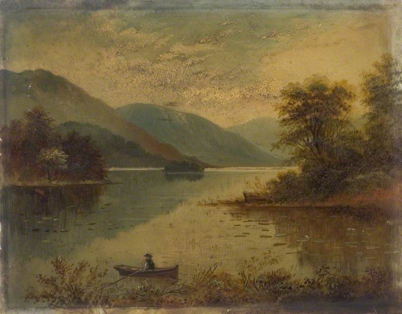 Landscape with Mountain and Lake