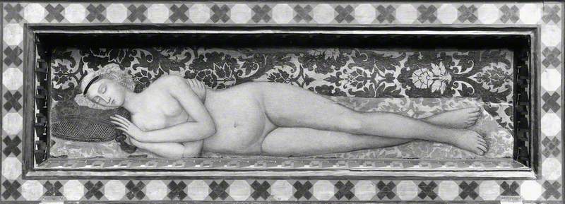A Sleeping Nude Woman