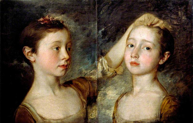 Portrait of the Painter's Two Daughters