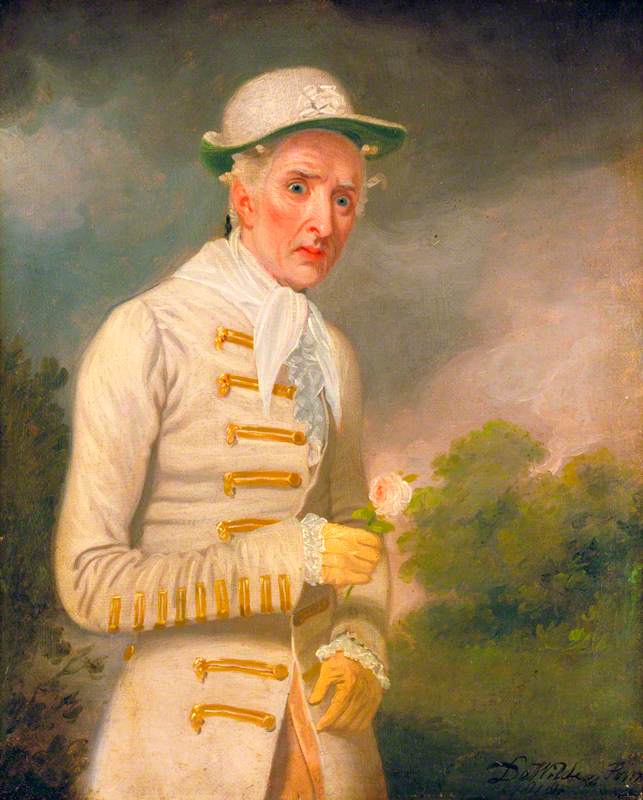 William Farren (1786–1861), as Lord Ogleby in 'The Clandestine Marriage' by George Colman the Elder and David Garrick