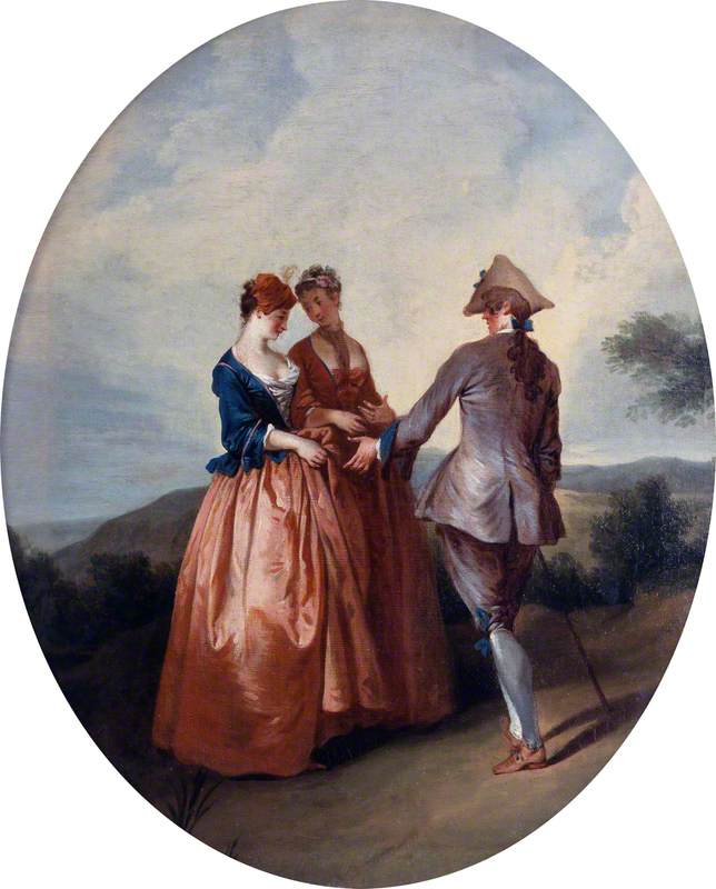 Cavalier and Two Ladies