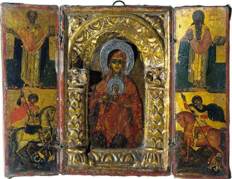 Icon of The Virgin and Child with Saints