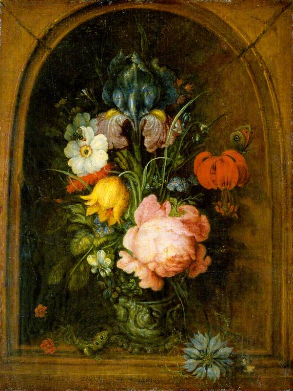 Flowers in a Niche